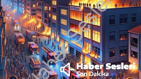 Aydın Efeler’de İş Yeri Yangını: Vatandaşların Dikkati Faciayı Önledi