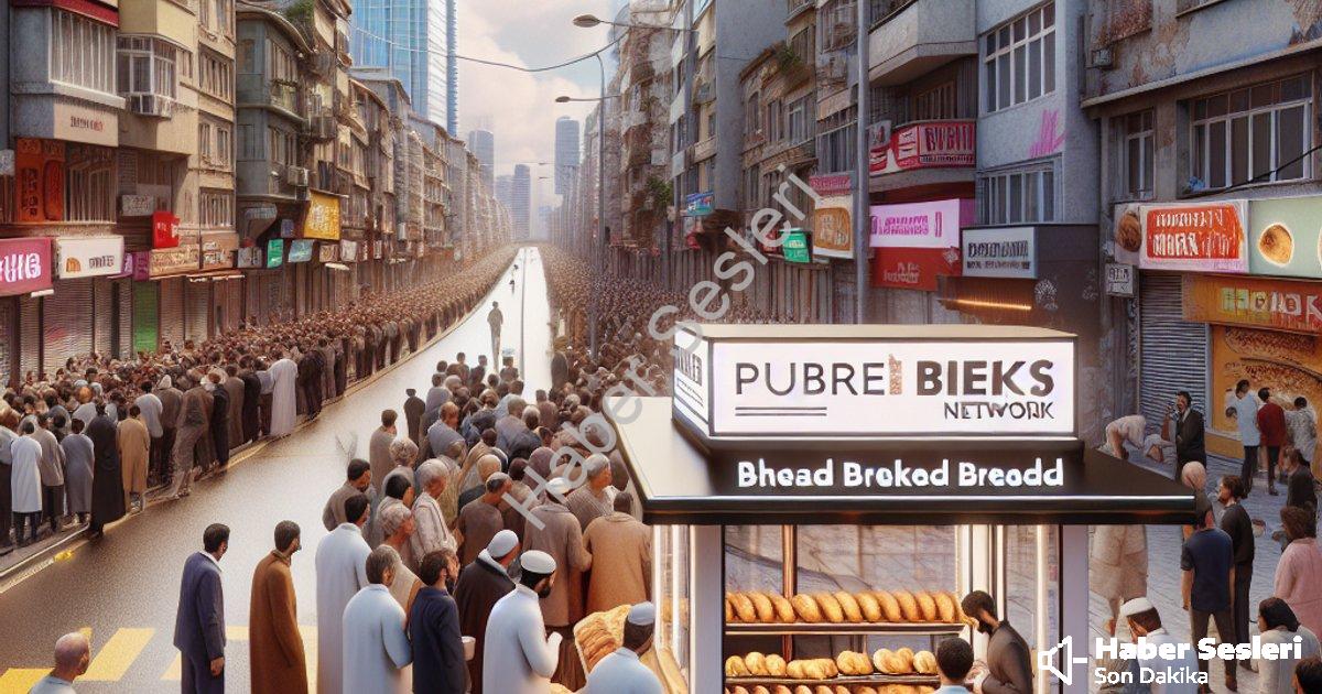"Merkezefendi Halk Ekmek Ağı Genişliyor: 31. Büfe Hizmete Girdi" başlıklı haber için fotorealistik,