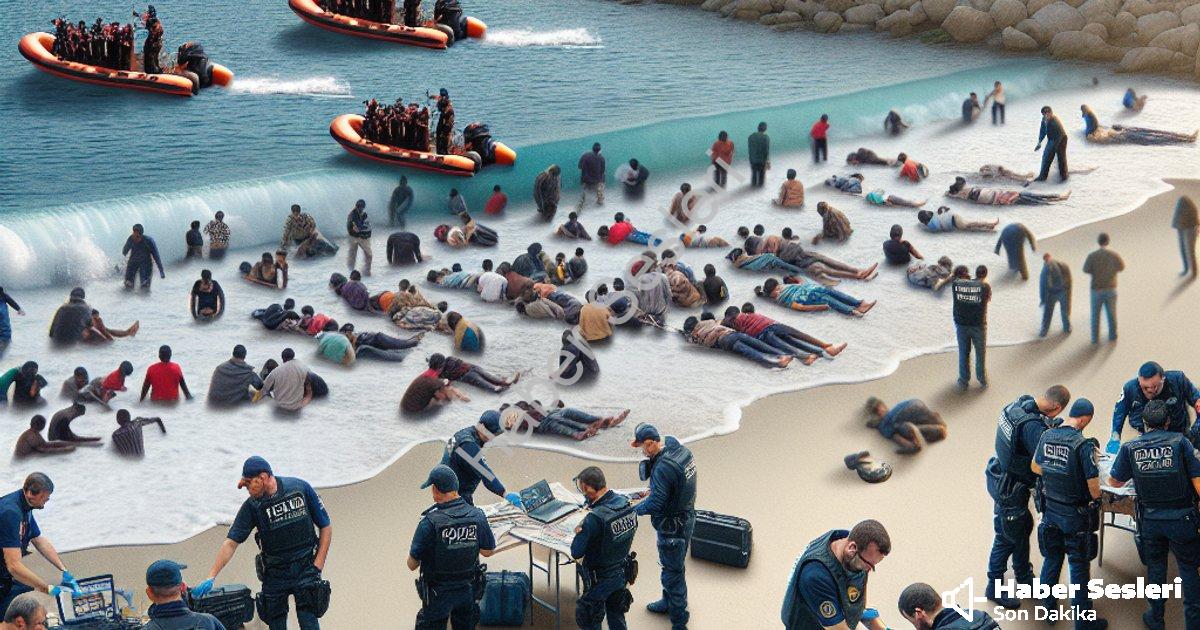 "İzmir Kıyılarında Hareketli Saatler: 120 Düzensiz Göçmen İçin Operasyon Düzenlendi" başlıklı haber