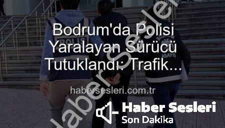 Bodrum’da Polisi Yaralayan Sürücü Tutuklandı: Trafik Güvenliği Tehlikeye Girdi!