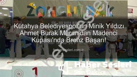 Kütahya Belediyespor’un Minik Yıldızı Ahmet Burak Maran’dan Madenci Kupası’nda Bronz Başarı!